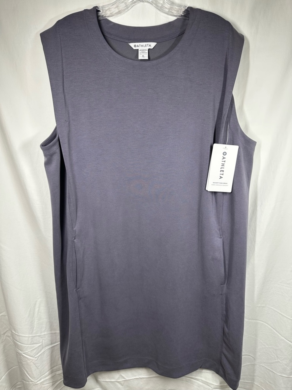 Athleta Seasoft Tank Dress in Dusk Violet